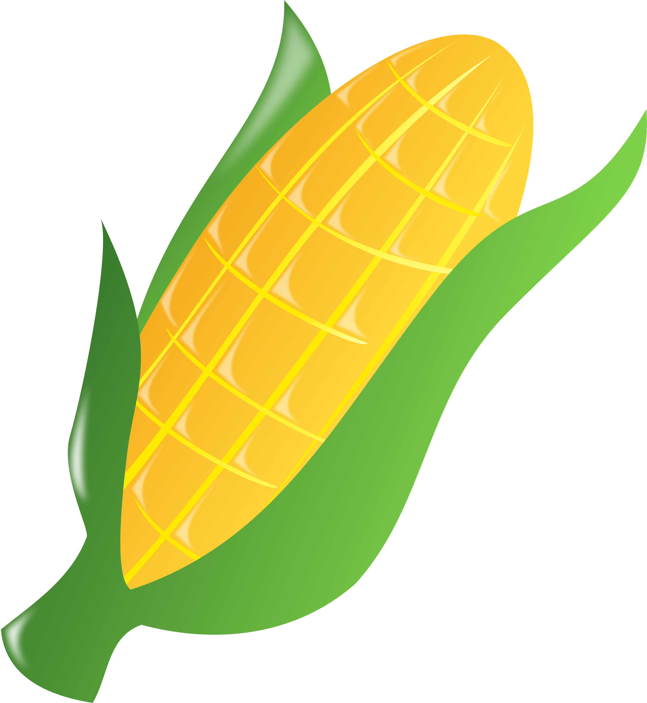Big Image - Ear Of Corn Clipart (2171x2357)