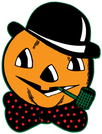 Halloween Pumpkin Head Fall Bowler Hat Jack O Lantern - Halloween Pumpkin Head Fall Bowler Hat Jack-o-lantern (456x480)