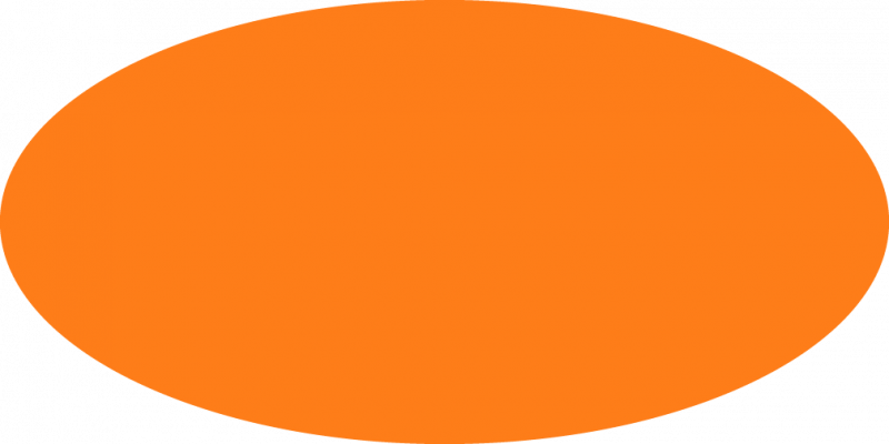 Orange Oval Clipart - Art Center College Of Design Mascot (800x400)
