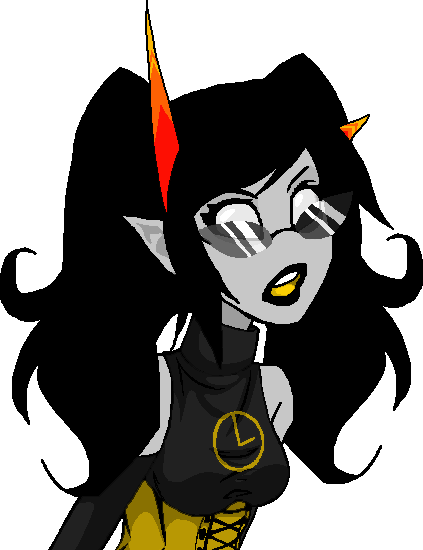 Porrim Talksprite Base 495 Results Clipart - Homestuck Talksprite Base Latula (423x550)