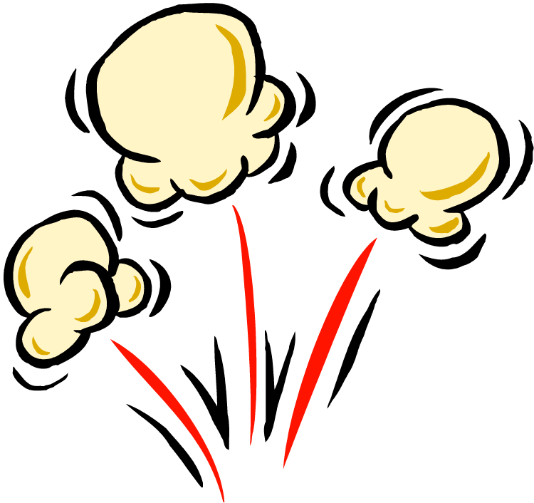 Kettle Corn Clipart - Free Clip Art Popcorn (750x706)