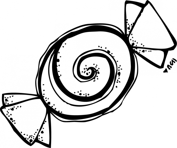 Medium Size Of Drawing - Colouring Images Of Candy (750x626)