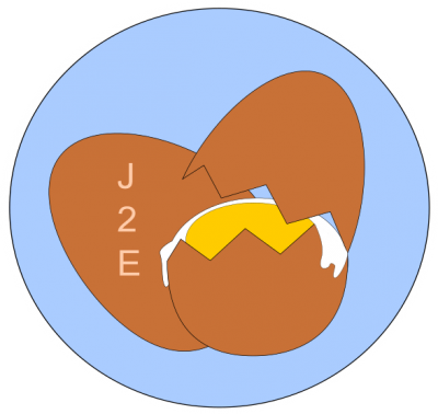 Just 2 Egg E-bakery - Heart (400x378)