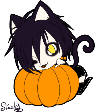 The Cat By Hatchet-ears - Cartoon (370x409)