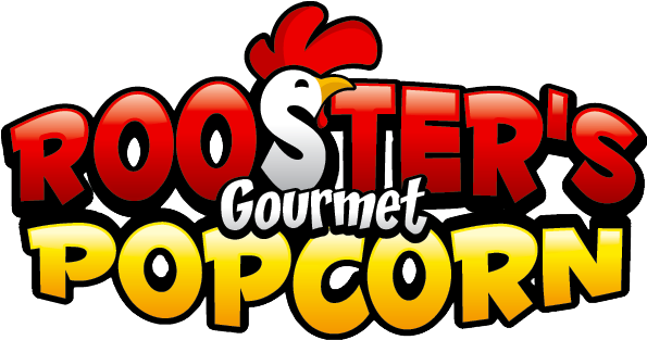 Rooster's Gourmet Popcorn - Logo (594x323)