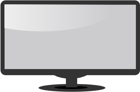 Computer - Monitor - Png - Computer Monitor (800x566)