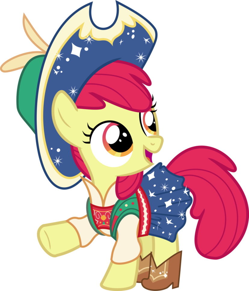 Mlp Vector - Applebloom - Apple Bloom As Jessie (828x965)