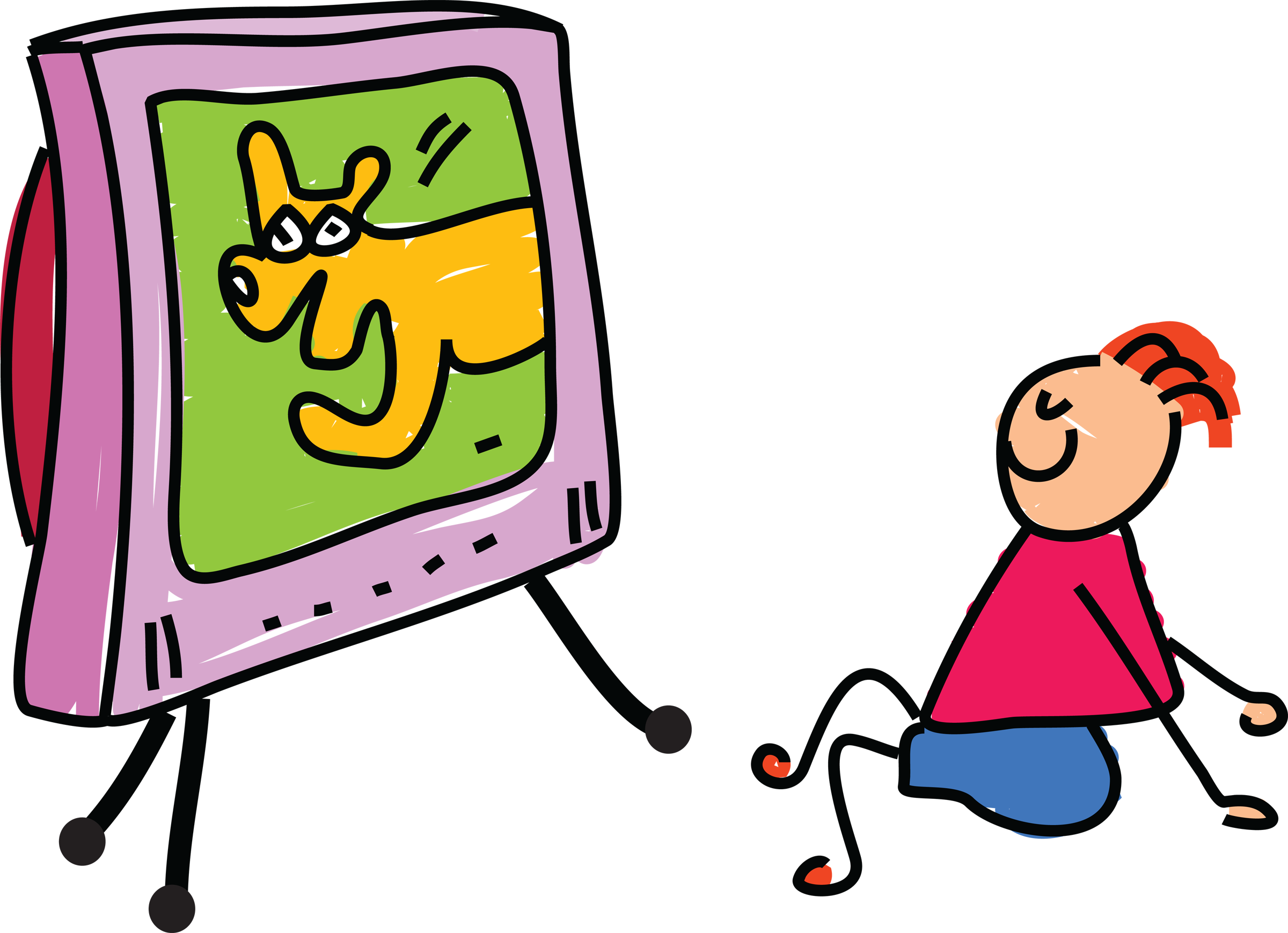 Television Show Royalty-free Clip Art - Television Show Royalty-free Clip Art (2400x1739)