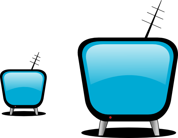 Online Tv Clip Art - Tv Clip Art (600x466)