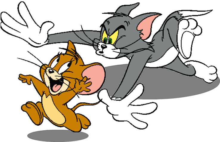Chase Clipart Transparent - Tom And Jerry Games (900x637)