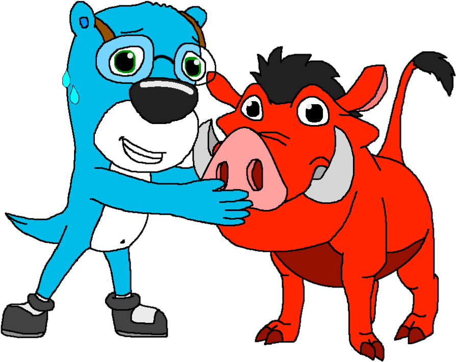 Pumbaa, Not In Front Of The Kids By Kylgrv - Pumbaa Not In Front Of The Kids (1024x747)