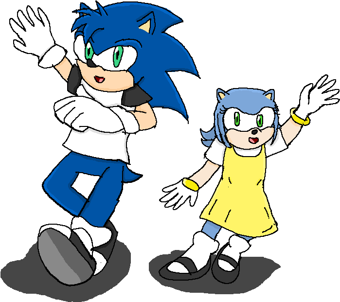 Sonic And Amy's Kids By Krispina The Derp - Sonic And Amy S Kids (800x800)