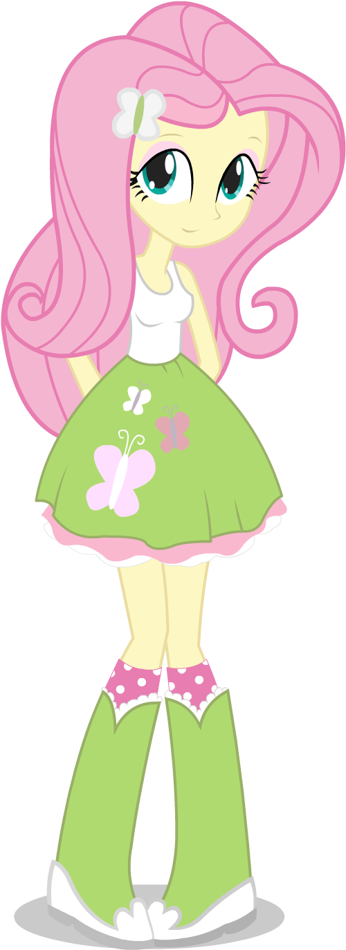 Equestria Girl By Negasun - My Little Pony Equestria Fluttershy (833x1458)