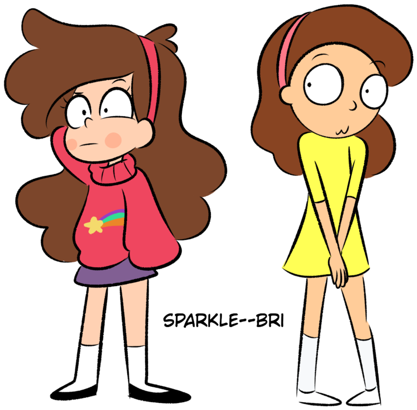 Girl Morty By Sparkle Bri - Pocket Mortys Girl Morty (894x894)