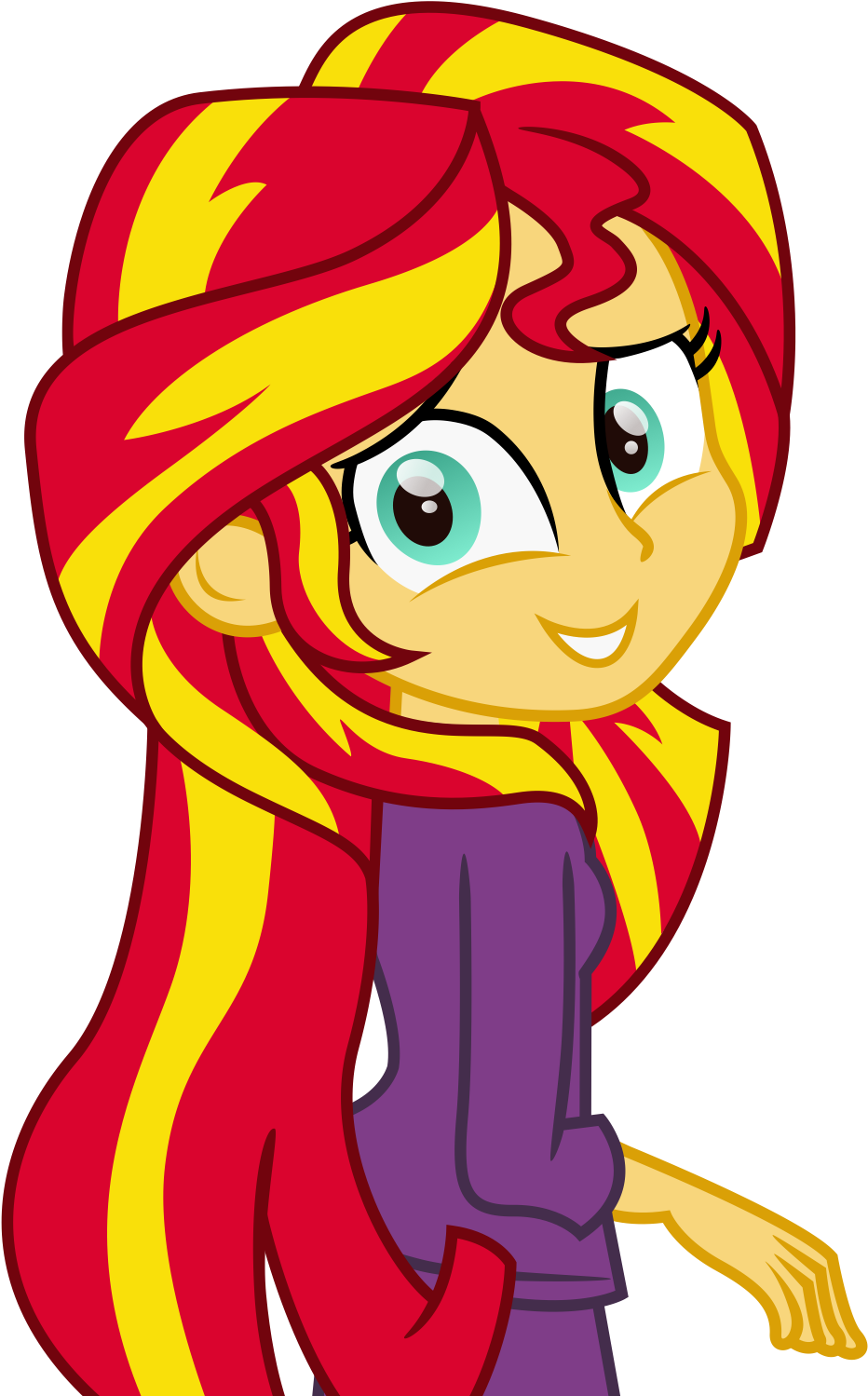 One Adorable Girl By Paulysentry One Adorable Girl - Sunset Shimmer (1006x1542)