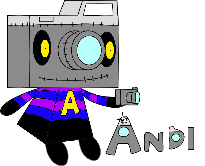 Andi The Camera By 176396 - Cartoon (900x750)