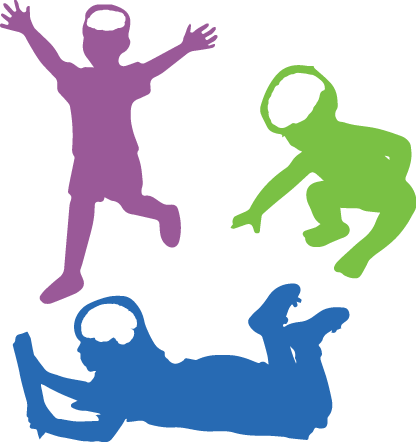 Be The Best You Can Be - Child Silhouette (416x442)