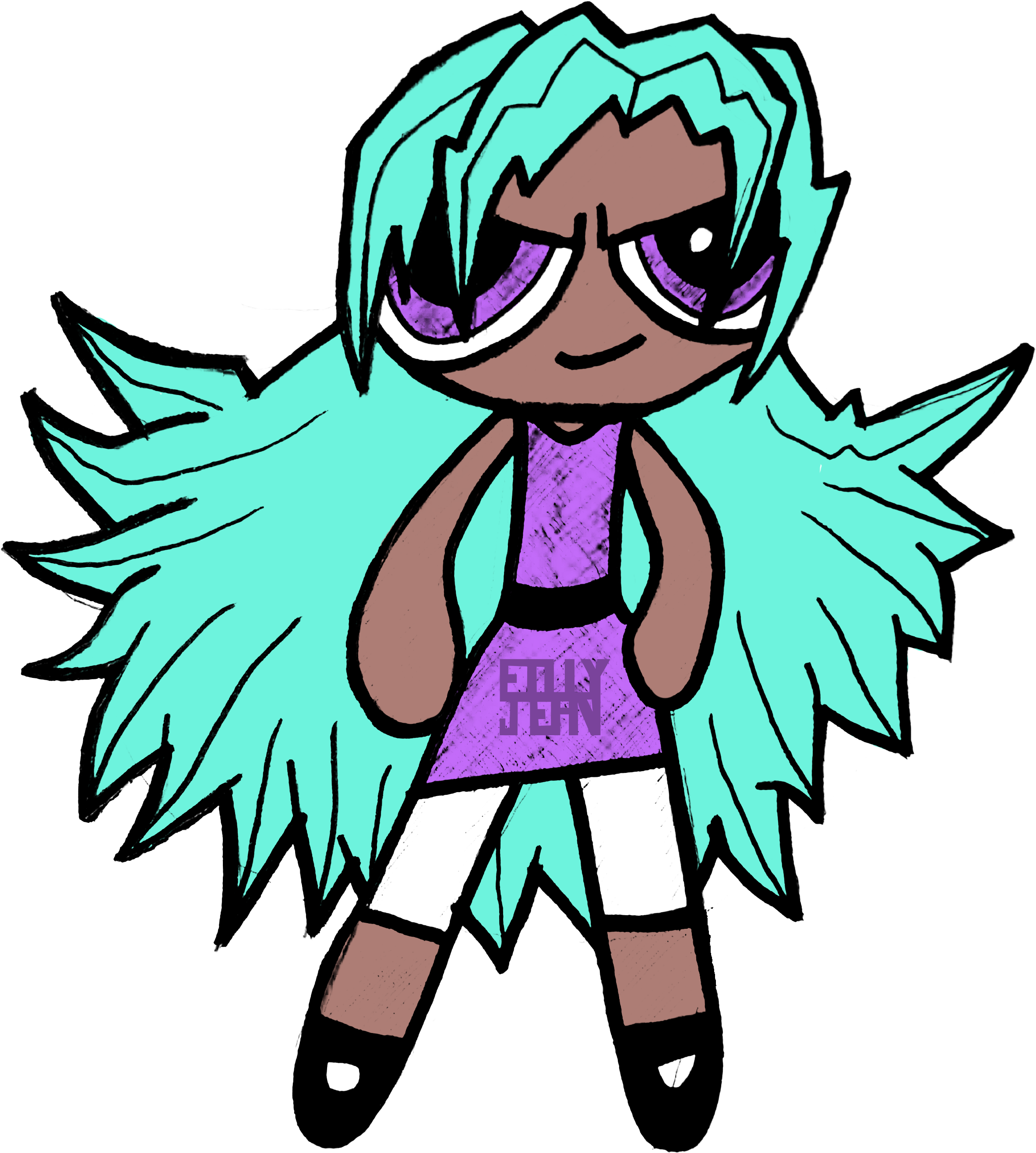 The Fourth Powerpuff Girl By Filly-jean - Cartoon (2480x2772)