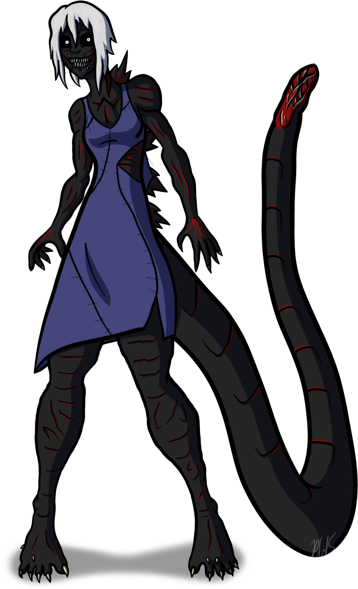 Shin Godzilla Girl By Araghenxd Shin Godzilla Girl - Minilla (1430x2171)