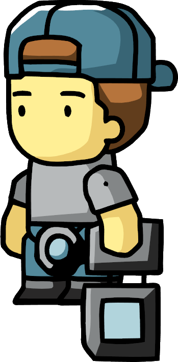 Camera Man - Camera Man Png (349x707)