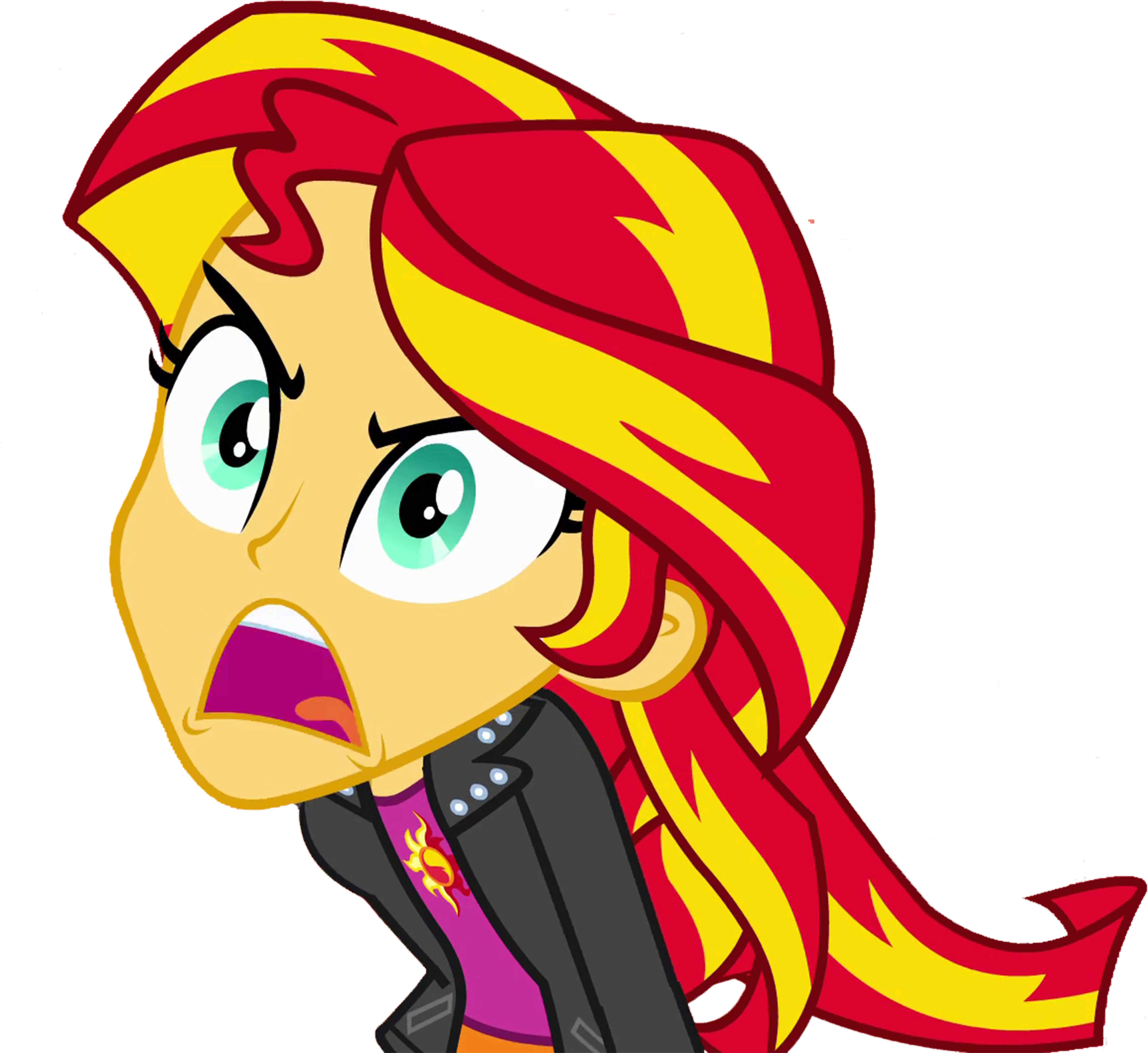 Sunset Shimmer Angry By Ytpinkiepie2 - My Little Pony Equestria Girls Sunset Shimmer 2014 (6936x6360)
