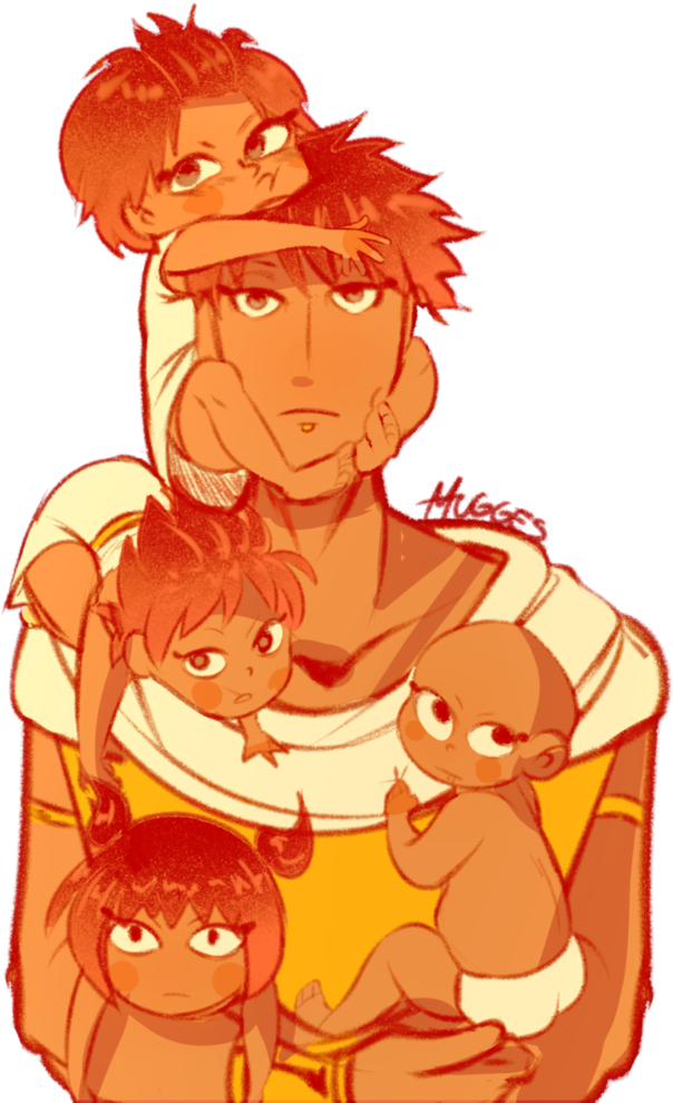 Masrur's Children By Mugges - Magi Masrur Children (761x1049)