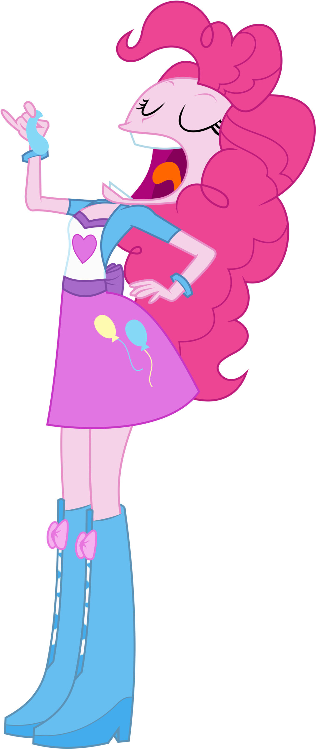 Pinkie Pie, Take A Deep Breath By Masemj - Pinkie Pie And Ed (1024x2407)