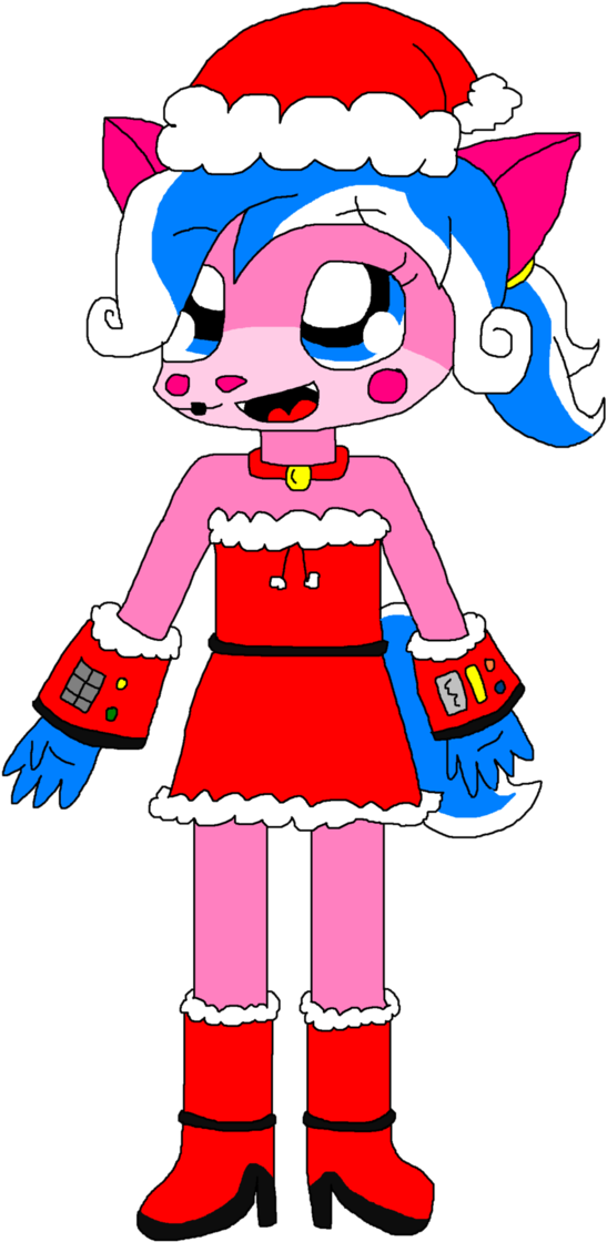 Kawaii Unikitty Girl Christmas By Teamlpsandacnl - Unikitty Girl (664x1204)