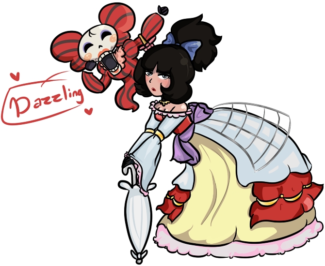 Me And Dazzabel By Joegirl404 - Yo Kai Watch Dazzabel (670x550)