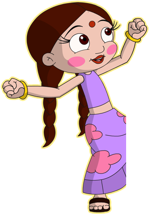 4 2 Chhota Bheem Chutki Girl - 4 2 Chhota Bheem Chutki Girl (355x434)