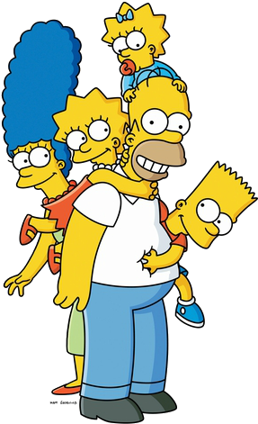 Simpson Family - Simpsons Family Png (324x497)
