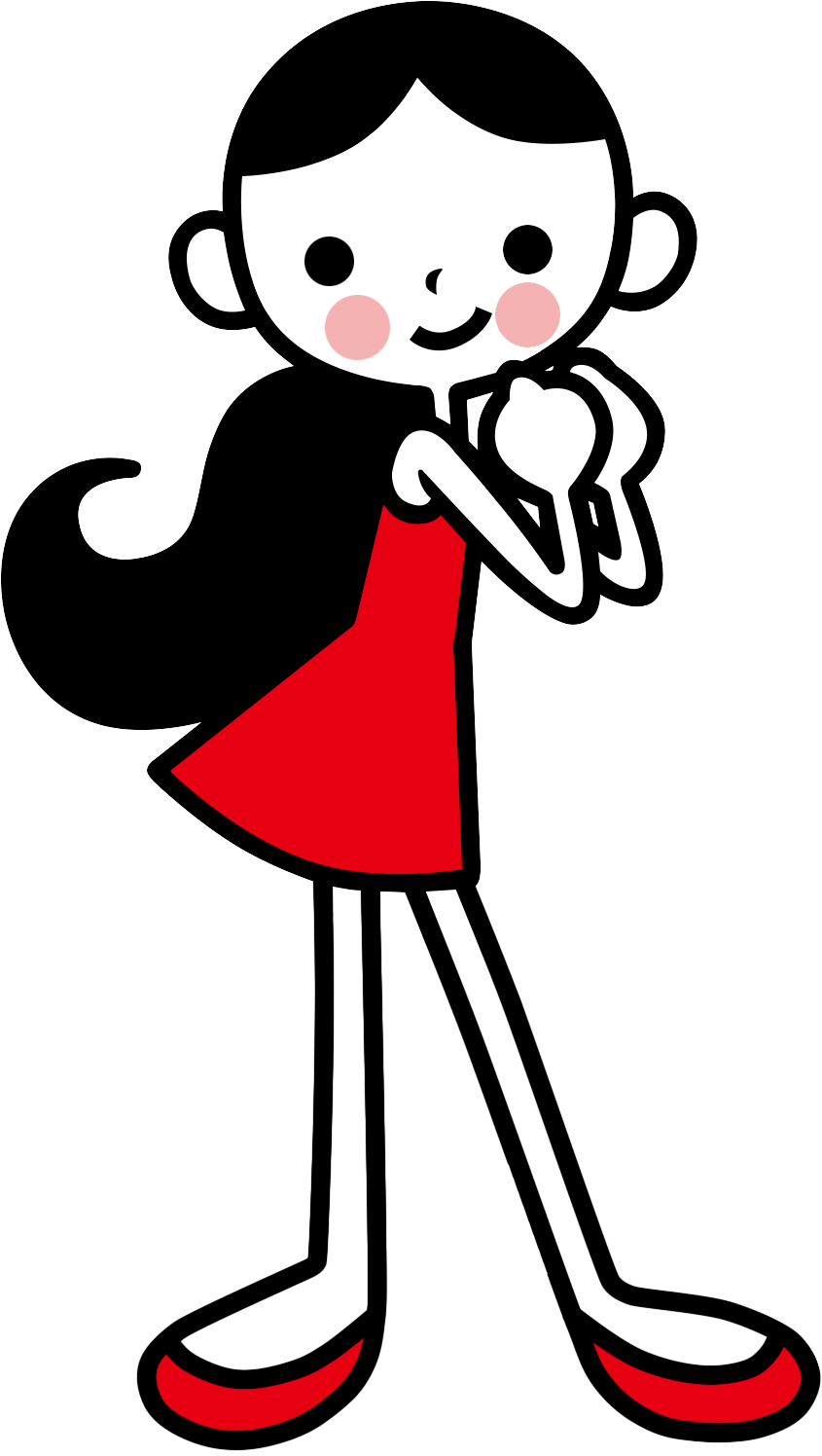 Tap Trial Girl - Rhythm Heaven Tap Trial Girl (845x1496)