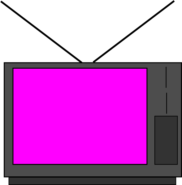 Television Clip Art - Television (588x598)