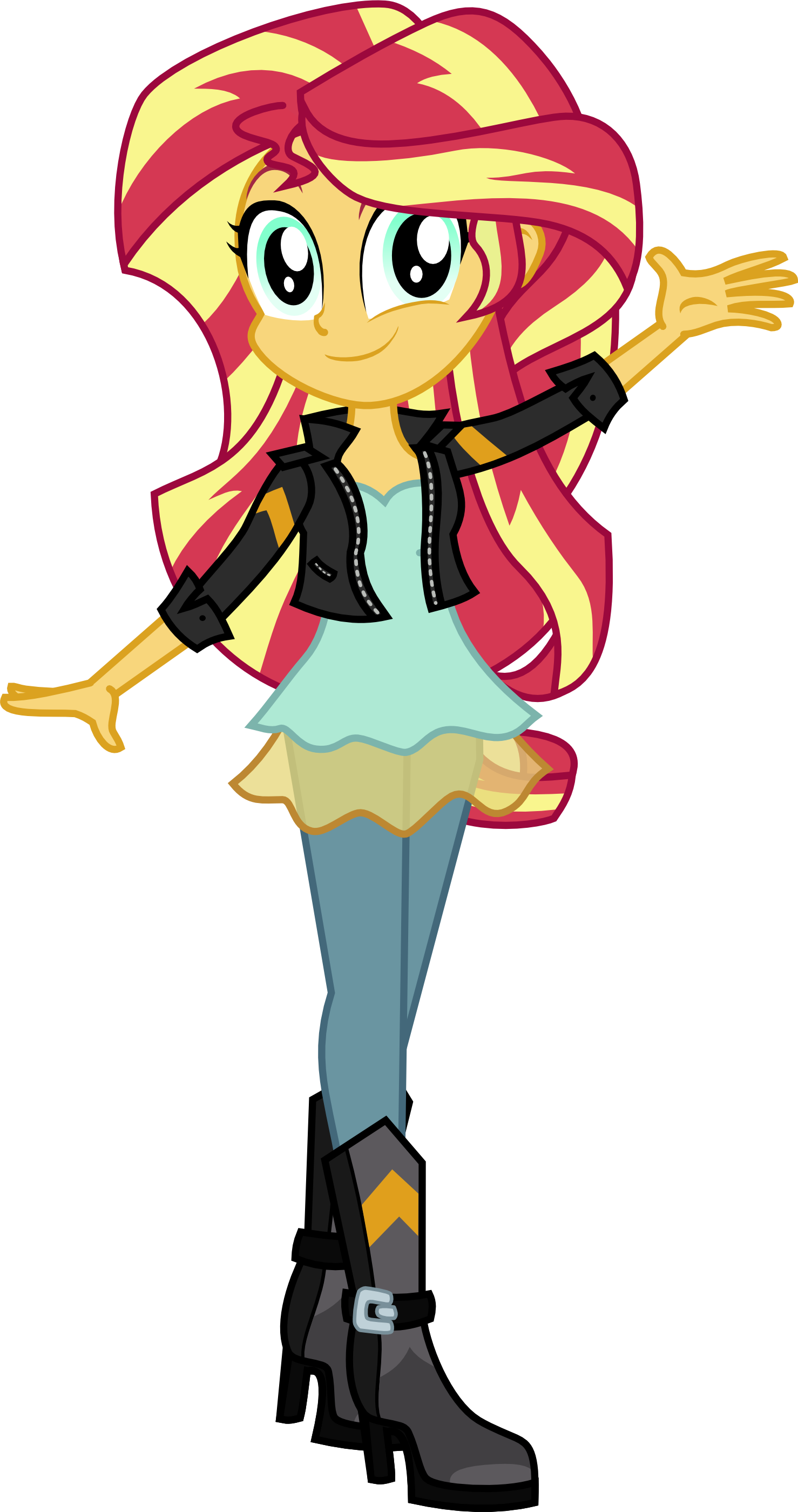 Sunset Shimmer By Botchan Mlp Sunset Shimmer By Botchan - Pixel Art Mlp Sunset Shimmer (1478x2800)