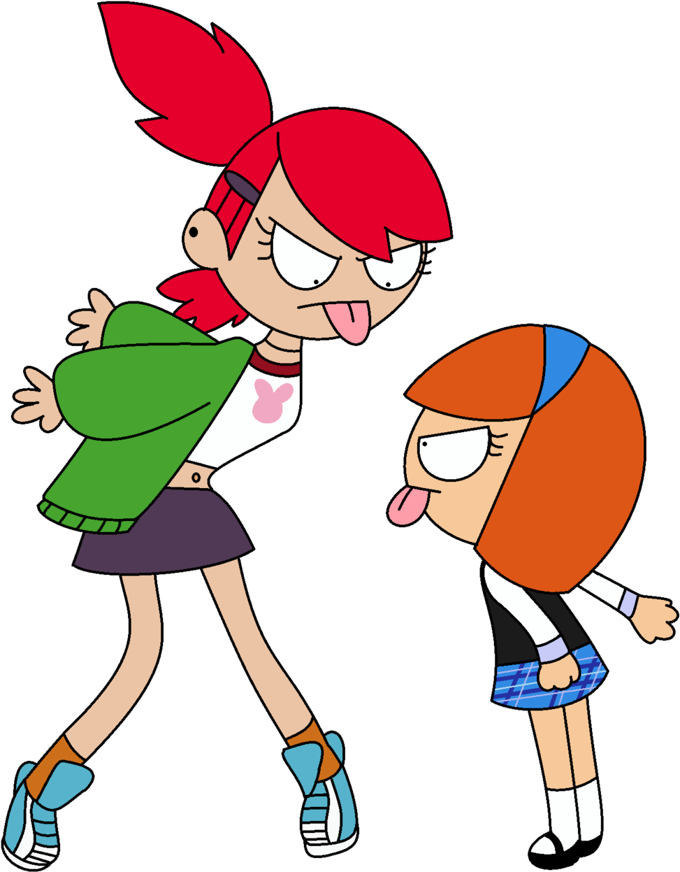 Frankie Vs Spoiled Girl By Rosa The Clefairy - Frances 'frankie' Foster (1024x1321)