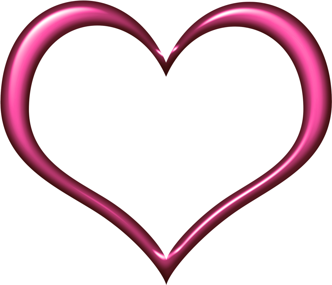 Clipart Coeur Fond Transparent - Cadre En Coeur (1200x1200)