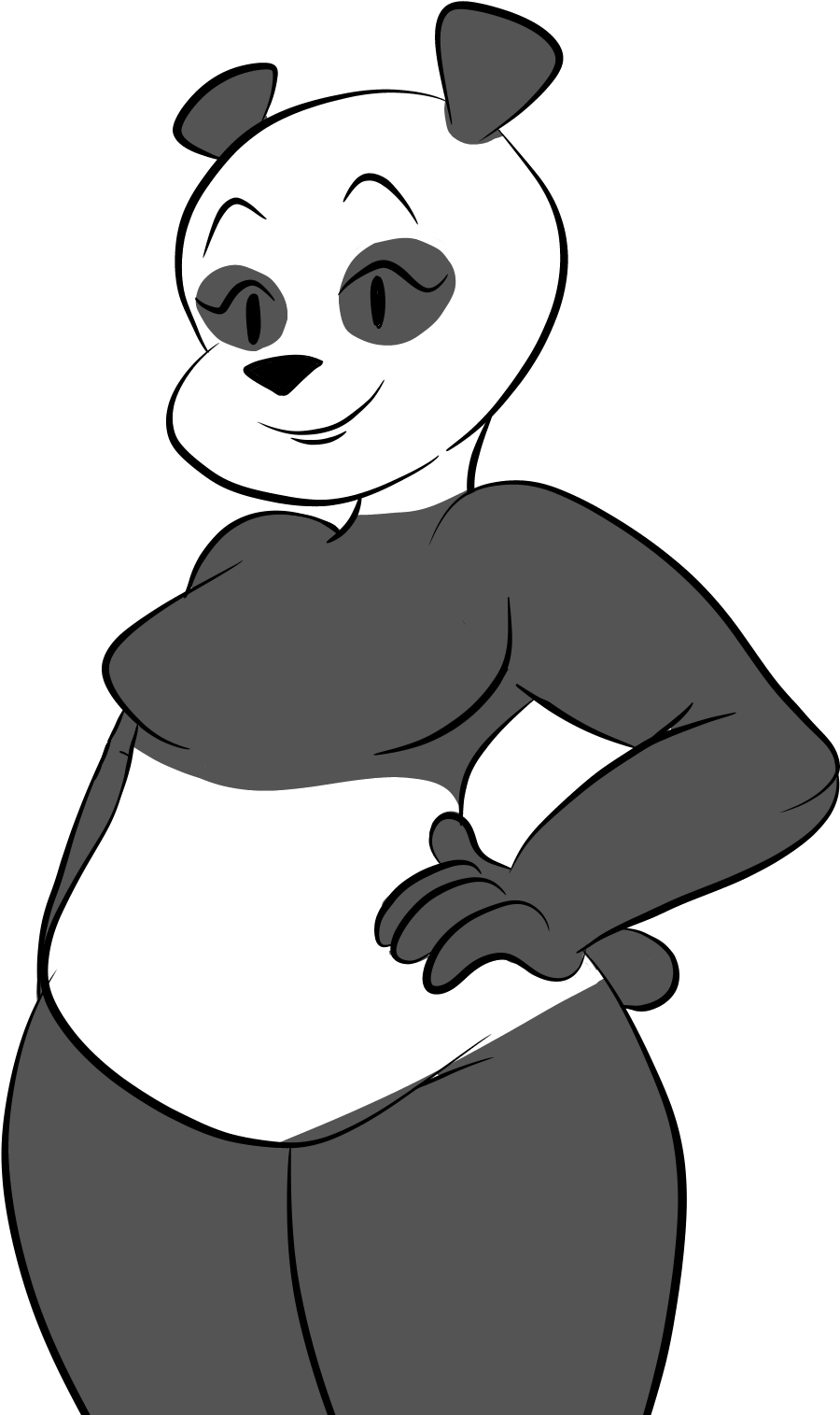 Girl Panda By Sb99stuff Girl Panda By Sb99stuff - Porno De The Bare Bear (1035x1578)