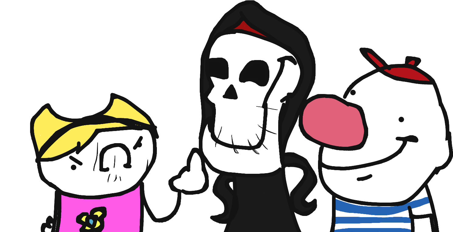Captaingreecemonkey The Grim Gram Adventures Of Bongo - Cartoon (1560x781)