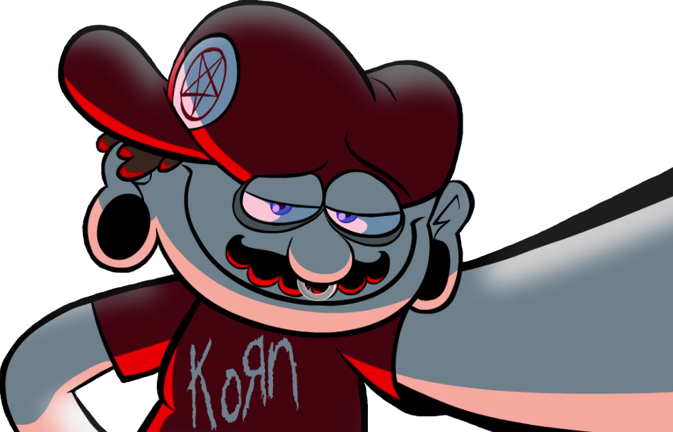 Mario Red Cartoon Eyewear Vertebrate Vision Care Nose - Korn: Follow The Leader Cd (944x606)