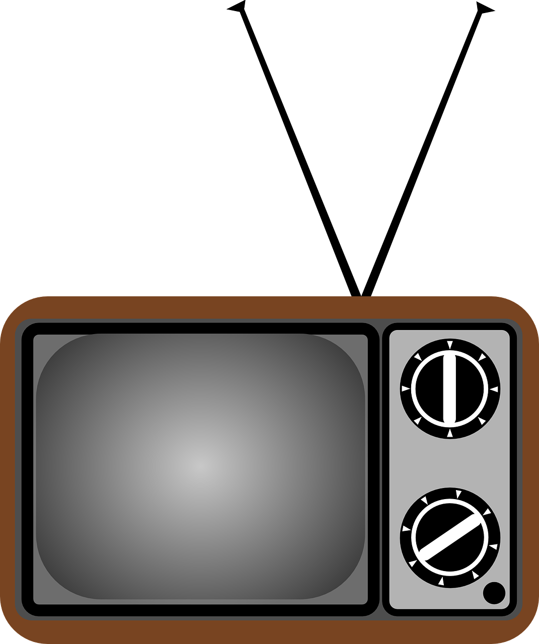 Television Clipart (1071x1280)