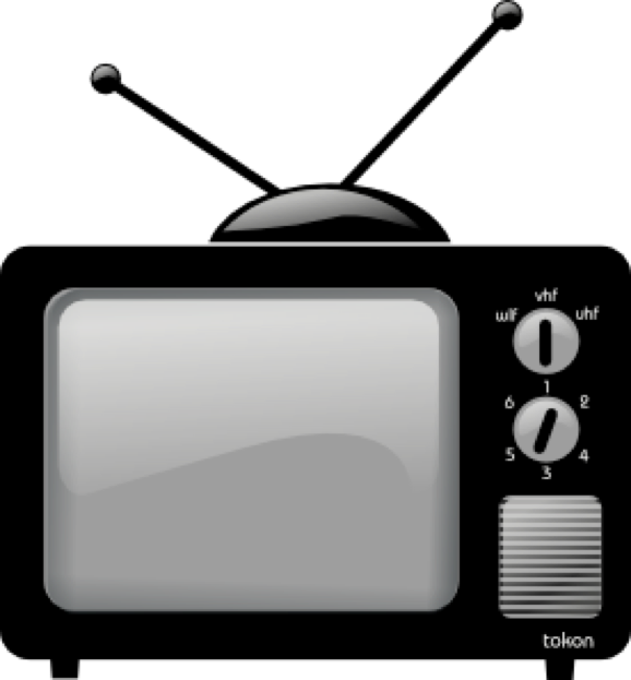 Television Clip Art (578x623)