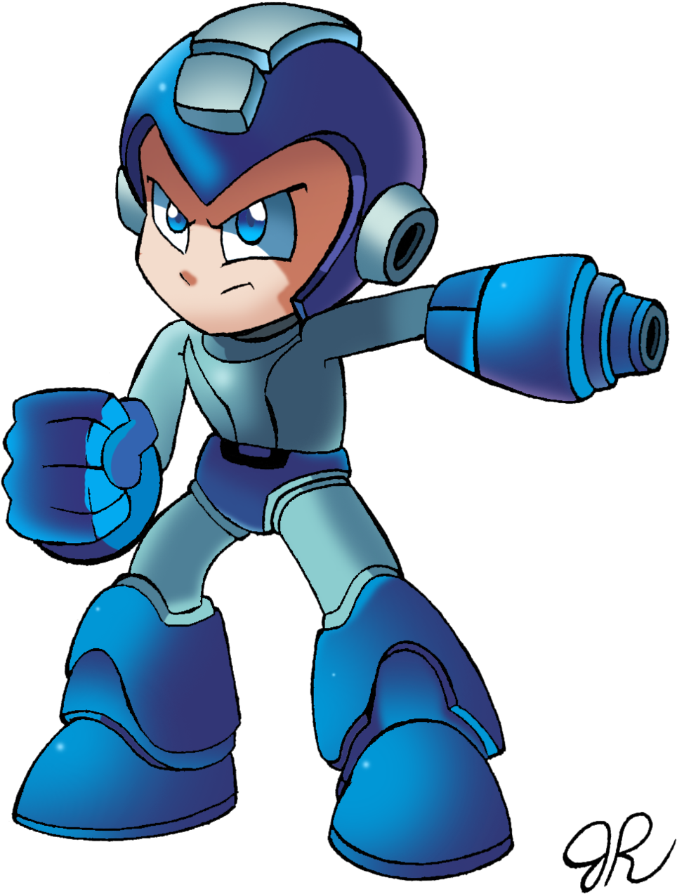 Mega Man By Waniramirez Mega Man By Waniramirez - Mega Man (1024x1390)