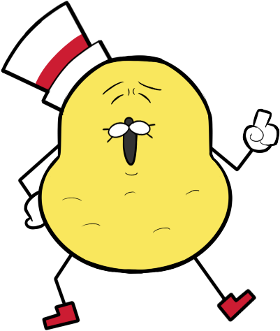 Potato Chip Man By Olivathecheeta - Anime (500x500)