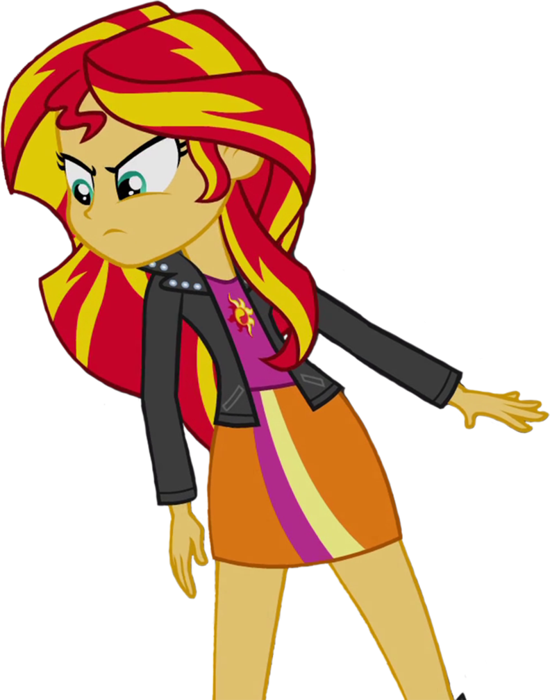 Equestria Girls Sunset Shimmer Angry (792x1008)