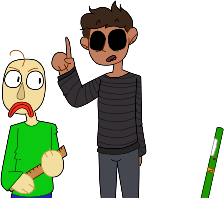 Baldi's Basics School Staff Or Something By Sinful-slime - Cartoon (999x799)