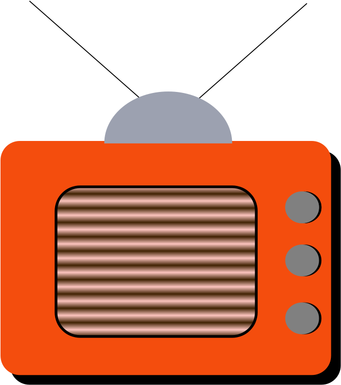 Free Tv Color - Clip Art (1134x1280)