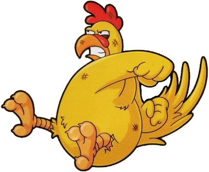 Ernie The Chicken Is A Recurring Antagonist Of The - Ernie The Giant Chicken (431x354)