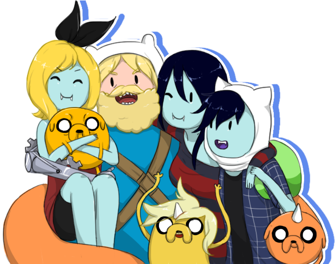 Finn X Marceline Family (794x538)