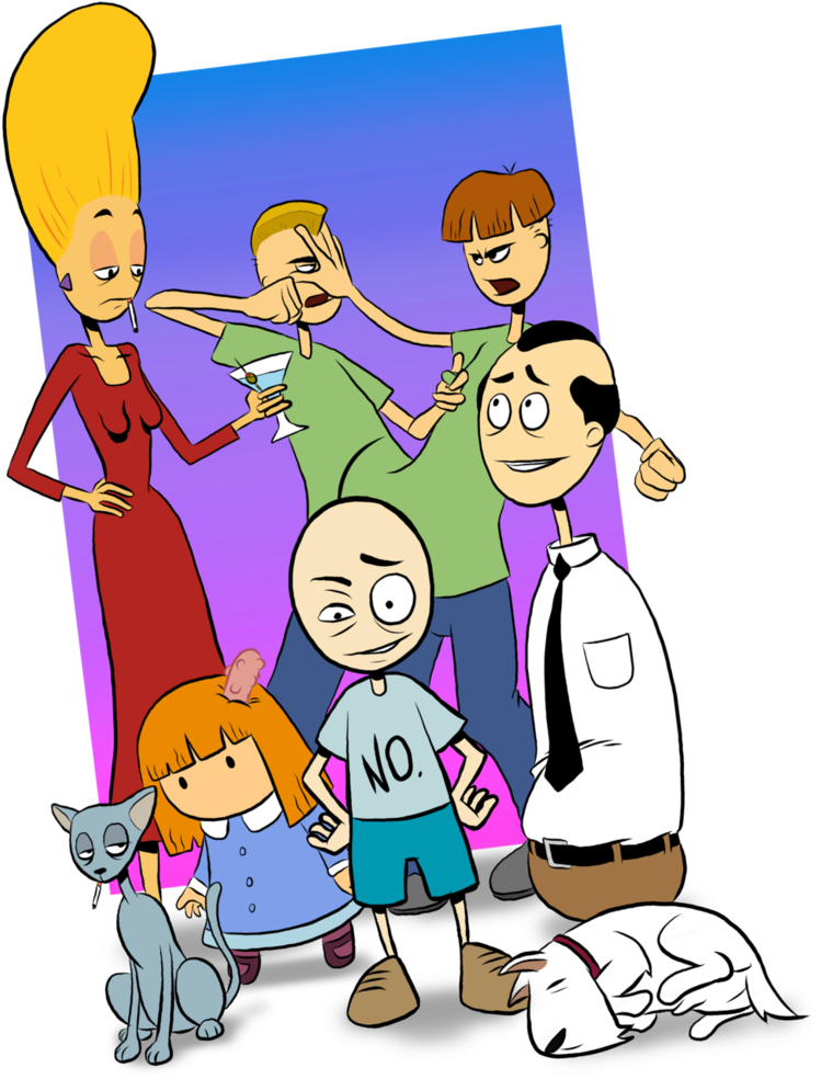 The Oblongs By Bloodysamoan - The Oblongs (1024x1312)