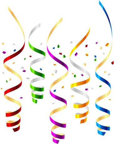 Joyeux Anniversaire - Page - Party Streamer Vector (375x500)